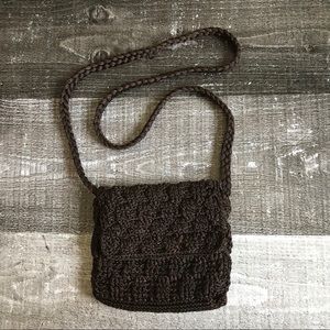 The Sak Crossbody Bag Chocolate Brown Rope Purse